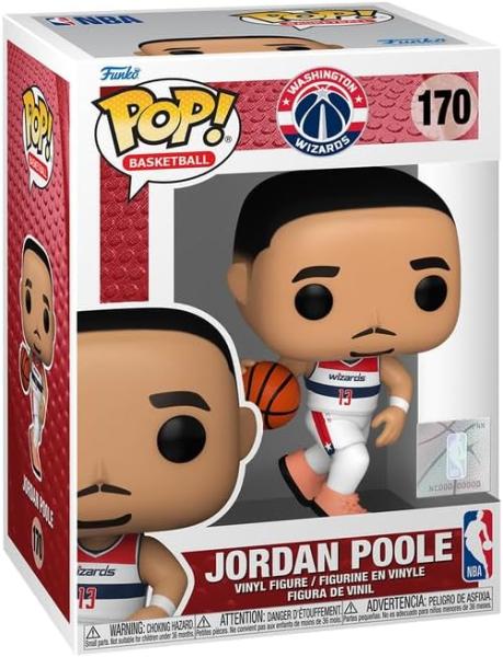 FUNKO POP! Vinyl Figur Sports Basketball NBA Washington Wizards Jordan Poole 170